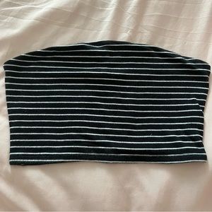 Striped tube top